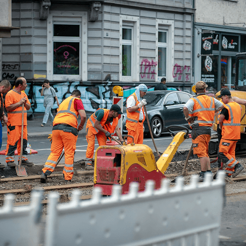 Construction works